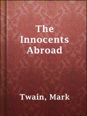 cover image of The Innocents Abroad